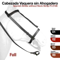 CABEZADA VAQUERA SIN AHOGADERO 2128 - Color: Negro