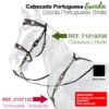 CABEZADA PORTUGUESA ESCOLA NEGRO -