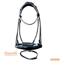 CABEZADA MONTAR AZB857 DOBLE - Color: Negro