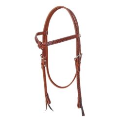 CABEZADA MONTAR WESTERN S/R PL00302 - Color: Marrón