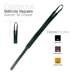 BATICOLA VAQUERA CUERO CASTECUS - Color: Negro