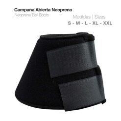 CAMPANA ABIERTA NEOPRENO 4803 - Color: Negro