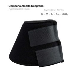 CAMPANA ABIERTA NEOPRENO 4803 - Color: Negro