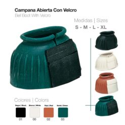 CAMPANA ABIERTA CON VELCRO - Color: Blanco