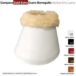 CAMPANA ZALDI EXTRA CUERO BORREGUILLO - Color: Blanco