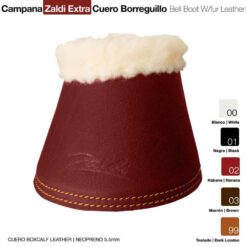 CAMPANA ZALDI EXTRA CUERO BORREGUILLO - Color: Habana