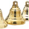 CAMPANILLA ENTERIZA DORADO 6 unidades - Talla: 2cm