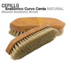 CEPILLO ANATÓMICO CURVO CERDA NATURAL -