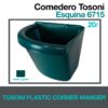 COMEDERO TOSONI ESQUINA  6715 VERDE -