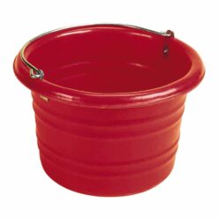 COMEDERO CUBO CON ASA STUBBS S43 25 Litros - Color: Rojo