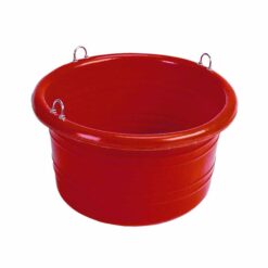 COMEDERO CUBO PARED PARA GANCHOS STUBBS S44AFT 35 Litros - Color: Rojo