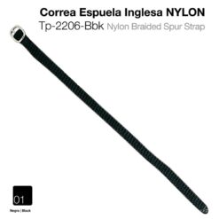 CORREA ESPUELA INGLESA NYLON TP-2206-BBK -