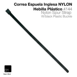 CORREA ESPUELA INGLESA NYLON HEBILLA PLÁSTICO 4144 -