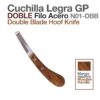 CUCHILLA LEGRA GP DOBLE FILO ACERO N01-DBB -