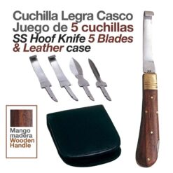 CUCHILLA LEGRA CASCO JUEGO DE 5 CUCHILLAS -