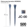 CLAVOS PARA HERRADURA MONDIAL JC-00 500uds -
