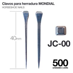 CLAVOS PARA HERRADURA MONDIAL JC-00 500uds -
