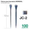 CLAVOS PARA HERRADURAS MONDIAL JC-2 100uds -