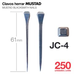 CLAVOS HERRAR MUSTAD 250uds JC-4 -