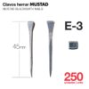 CLAVOS HERRAR MUSTAD 250uds E-3 -