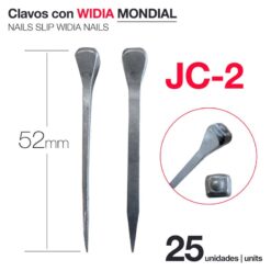 CLAVOS CON WIDIA MONDIAL JC-2 (25 UDS) -