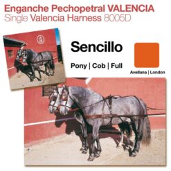 ENGANCHE PECHOPETRAL VALENCIA SENCILLO AVELLANA - Color: Tostado