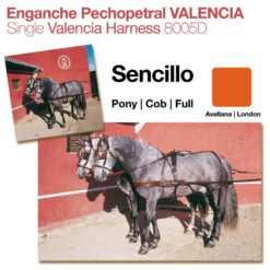 ENGANCHE PECHOPETRAL VALENCIA SENCILLO AVELLANA - Color: Tostado