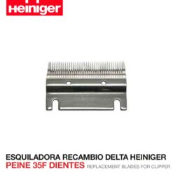 ESQUILADORA RECAMBIO DELTA HEINIGER  PEINE 35F DIENTES -