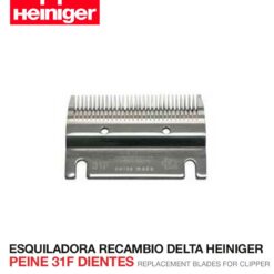 ESQUILADORA RECAMBIO DELTA HEINIGER  PEINE 31F DIENTES -