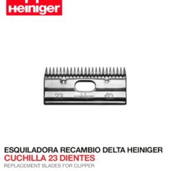 ESQUILADORA RECAMBIO DELTA HEINIGER CUCHILLA 23 DIENTES -