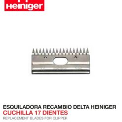 ESQUILADORA RECAMBIO DELTA HEINIGER CUCHILLA 17 DIENTES -