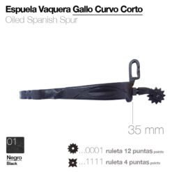 ESPUELA VAQUERA GALLO CURVO CORTO - Variación: 8 points