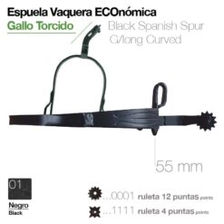 ESPUELA VAQUERA ECO. GALLO TORCIDO - Variación: 8 points