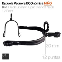 ESPUELA VAQUERA ECO. NIÑO 12 puntas -