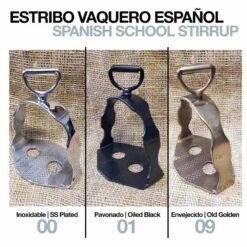 ESTRIBO VAQUERO ESPAÑOL - Variación: Envejecido