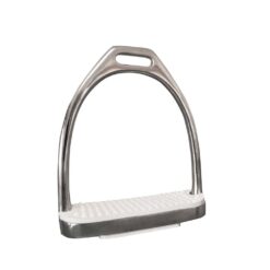 ESTRIBO INGLÉS INOX CON TACO A01-14K 12cm -