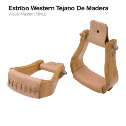 ESTRIBO WESTERN TEJANO DE MADERA 221625+L -