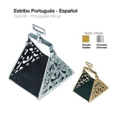 ESTRIBO PORTUGUÉS ESPAÑOL - Hebilla: Cromada