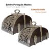 ESTRIBO PORTUGUÉS MADERA CABEZA CABALLO -