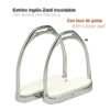 ESTRIBO INGLÉS ZALDI INOXIDABLE CON TACO 22108 - Número: 44