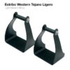 ESTRIBO WESTERN TEJANO NEGRO TH-5443 -