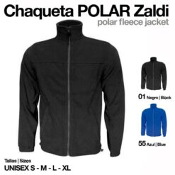 CHAQUETA POLAR ZALDI UNISEX - Color: Negro