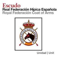 ESCUDO REAL FEDERACIÓN HÍPICA ESPAÑOLA -