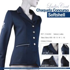CHAQUETA CONCURSO SOFTSHELL LADIES - Color: Azul