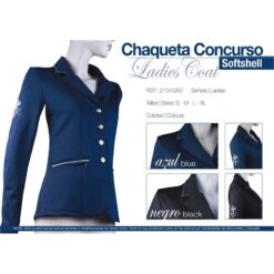 CHAQUETA CONCURSO SOFTSHELL LADIES - Color: Negro