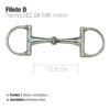 FILETE D INOX 21966 12.5cm -