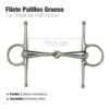 FILETE PALILLOS GRUESO INOX 21936 - Talla: 10'5cm