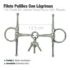 FILETE PALILLOS CON LÁGRIMAS INOX 21535 12.5cm -