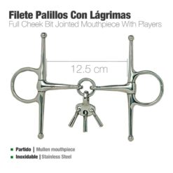 FILETE PALILLOS CON LÁGRIMAS INOX 21535 12.5cm -