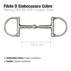 FILETE D EMBOCADURA COBRE 21561 - Talla: 13